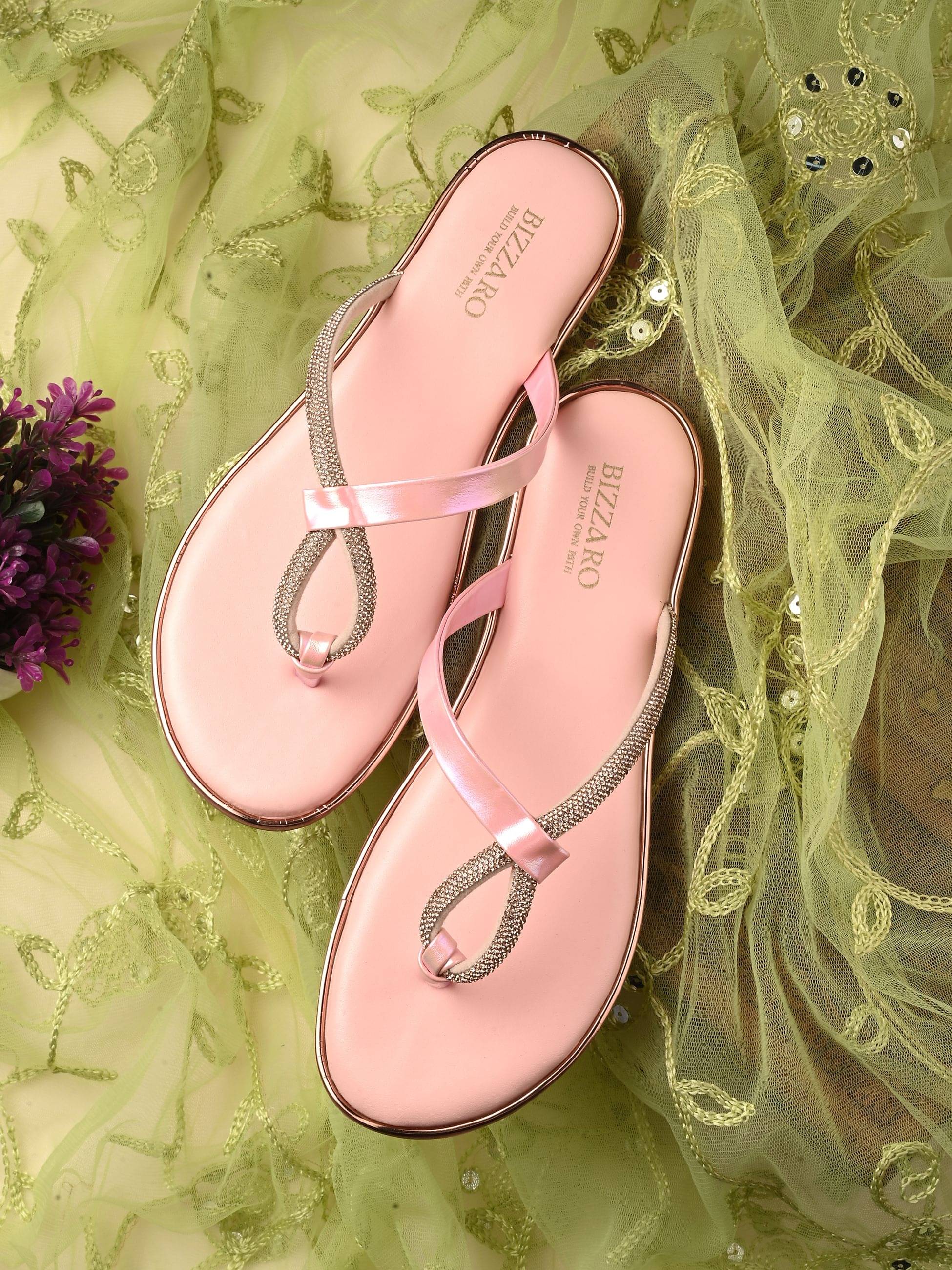     			BIZZARO Pink Women's Slip On Heels