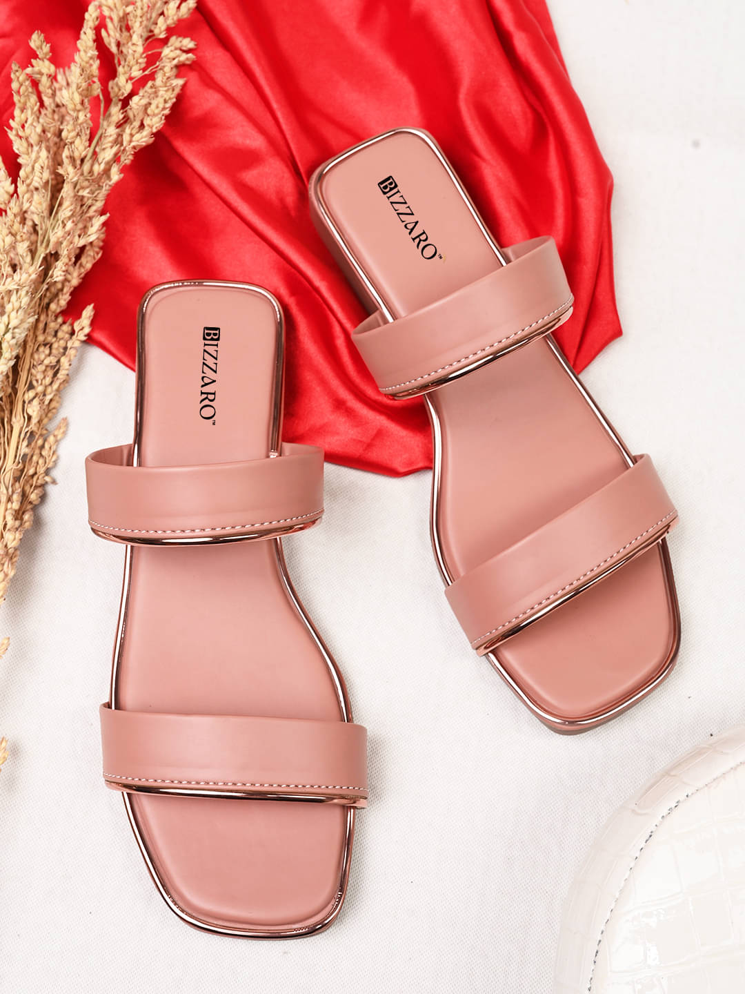     			BIZZARO Pink Women's Slip On Heels