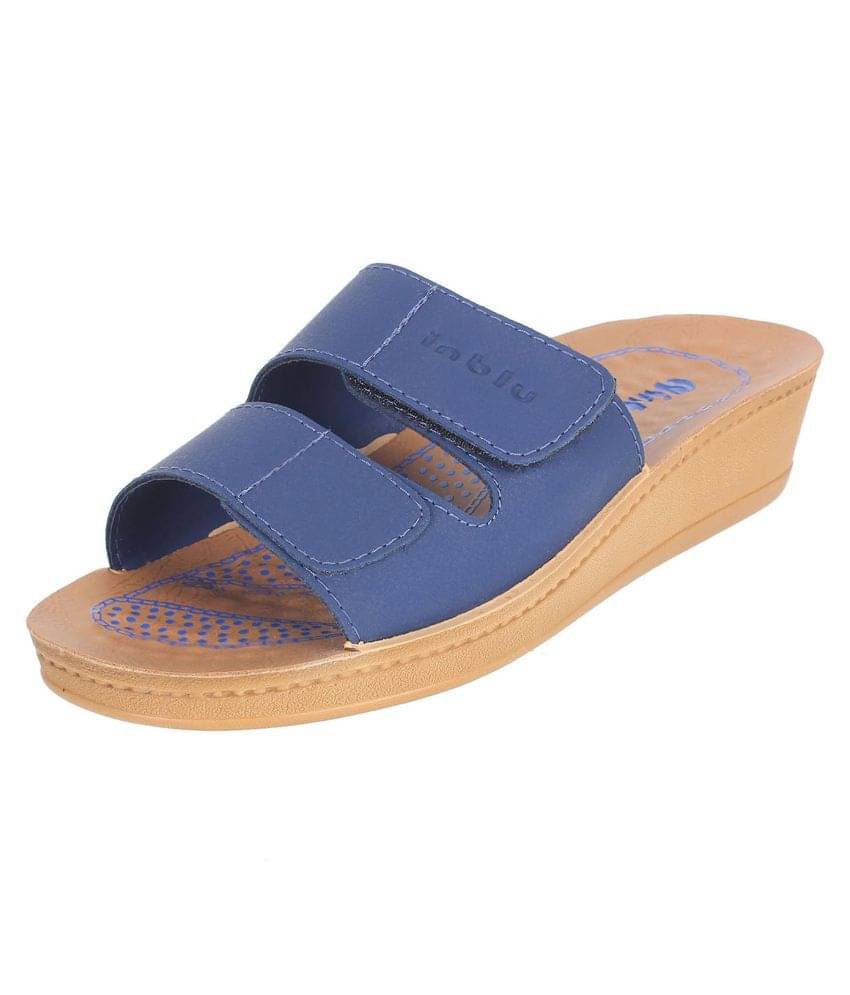     			Inblu Blue Women's Flats
