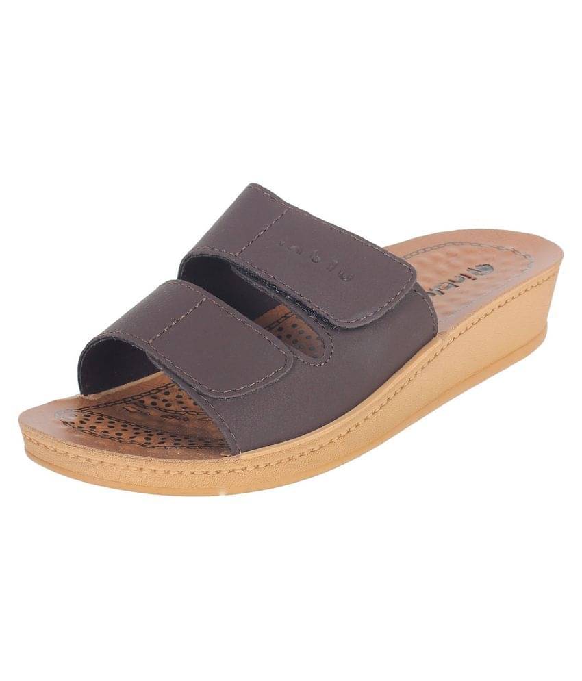     			Inblu Brown Women's Flats