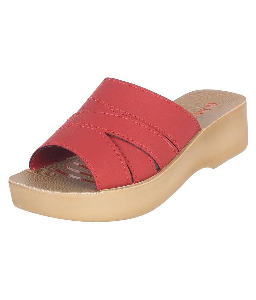     			Inblu Red Women's Flats