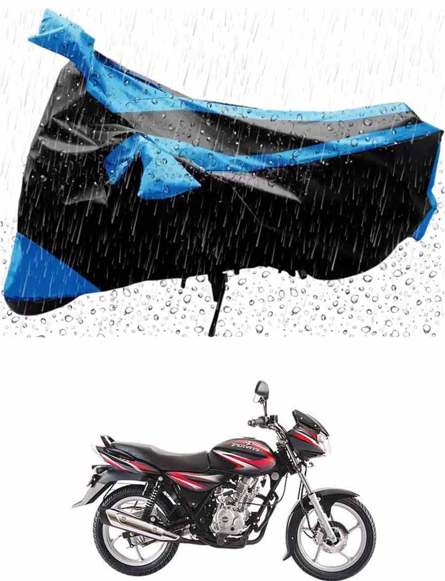 JVG Bike Body Cover for Bajaj Discover 125 DTS-i ( Pack of 1 ) , Blue
