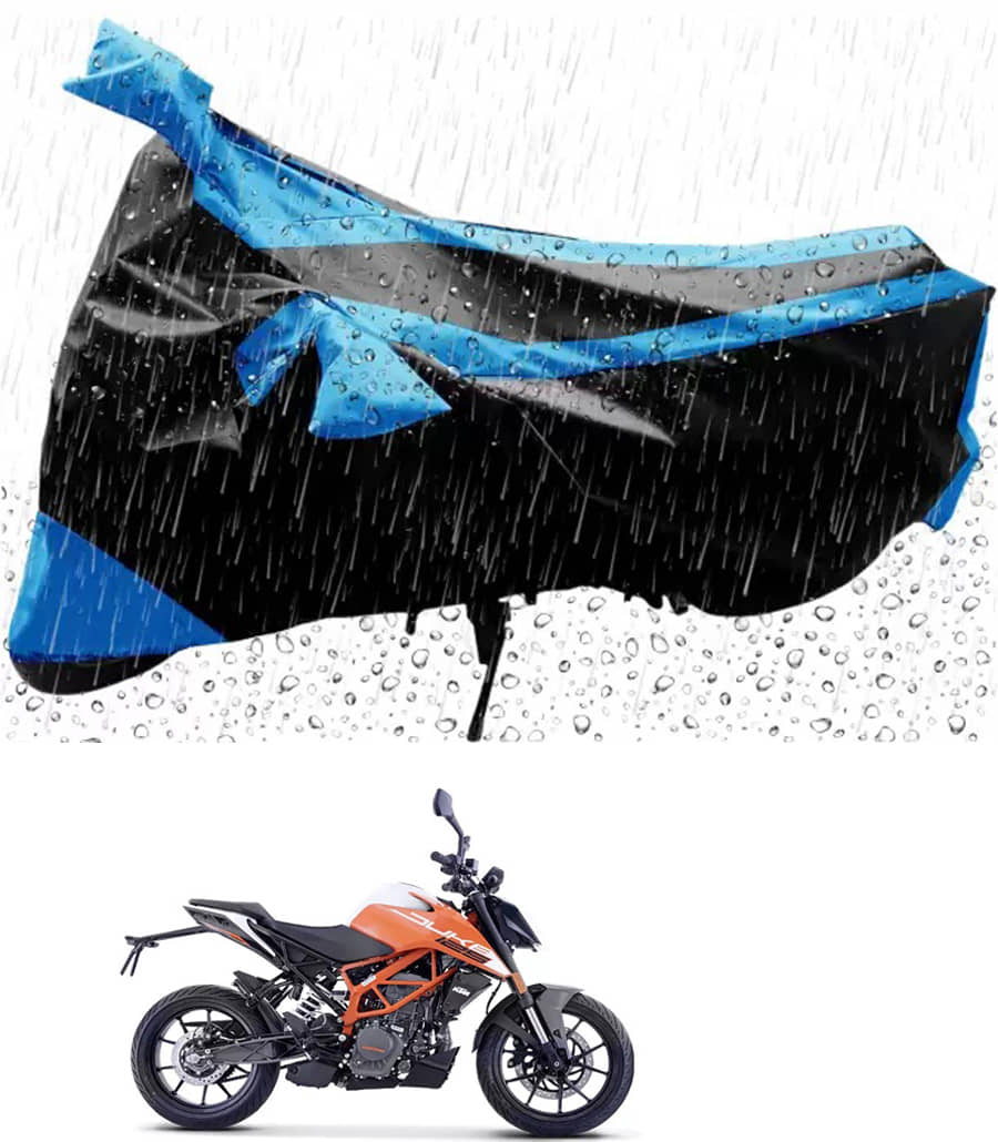 JVG Bike Body Cover for KTM Duke 200 ( Pack of 1 ) , Blue