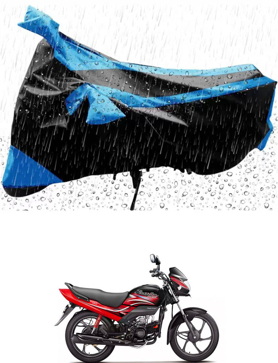JVG Bike Body Cover for Hero Passion Pro ( Pack of 1 ) , Blue