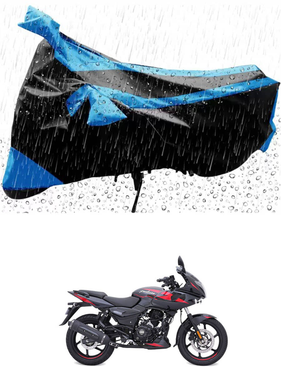 JVG Bike Body Cover for Bajaj Pulsar 220 F ( Pack of 1 ) , Blue