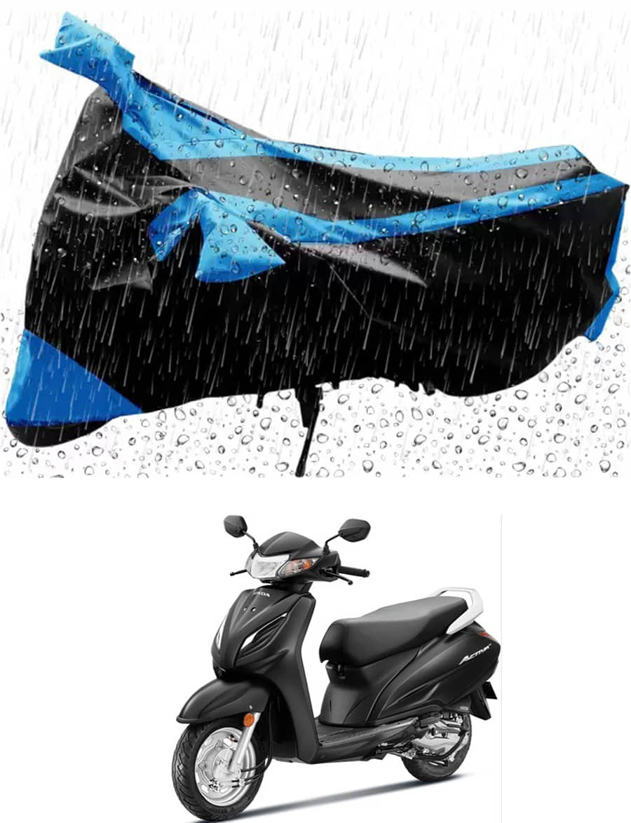 JVG Bike Body Cover for Honda Activa ( Pack of 1 ) , Blue