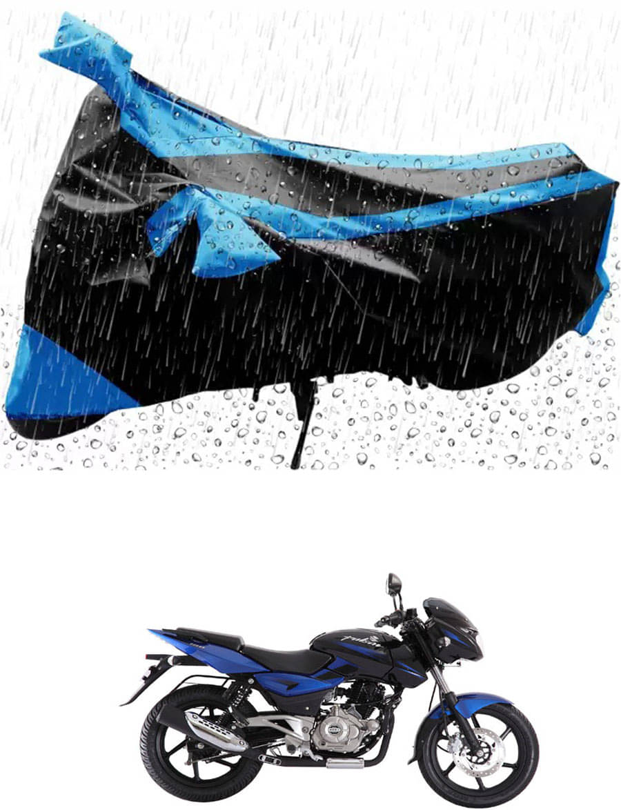     			JVG Bike Body Cover for Bajaj Pulsar 180 DTS-i ( Pack of 1 ) , Blue