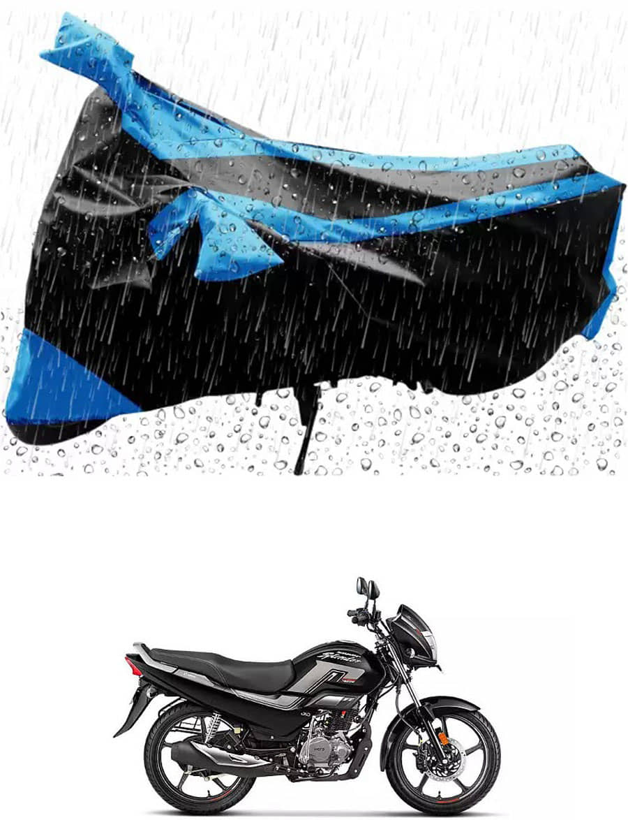 JVG Bike Body Cover for Hero Super Splendor ( Pack of 1 ) , Blue