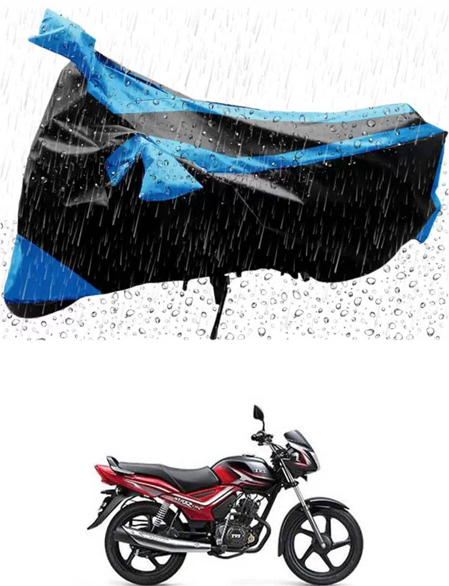    			JVG Bike Body Cover for TVS Star City ( Pack of 1 ) , Blue