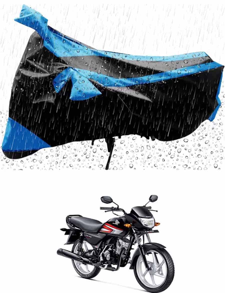 JVG Bike Body Cover for Honda CD 110 Dream ( Pack of 1 ) , Blue