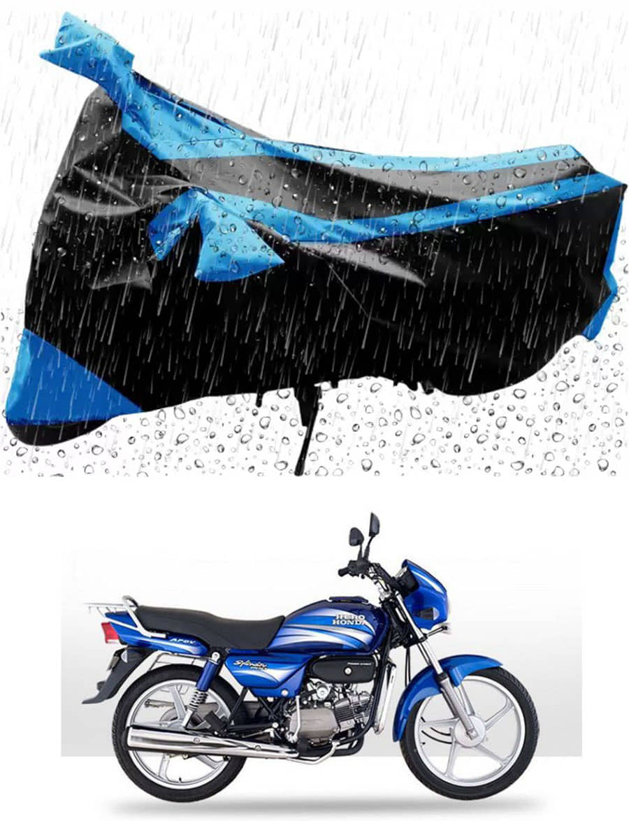 JVG Bike Body Cover for Hero Splendor Pro ( Pack of 1 ) , Blue
