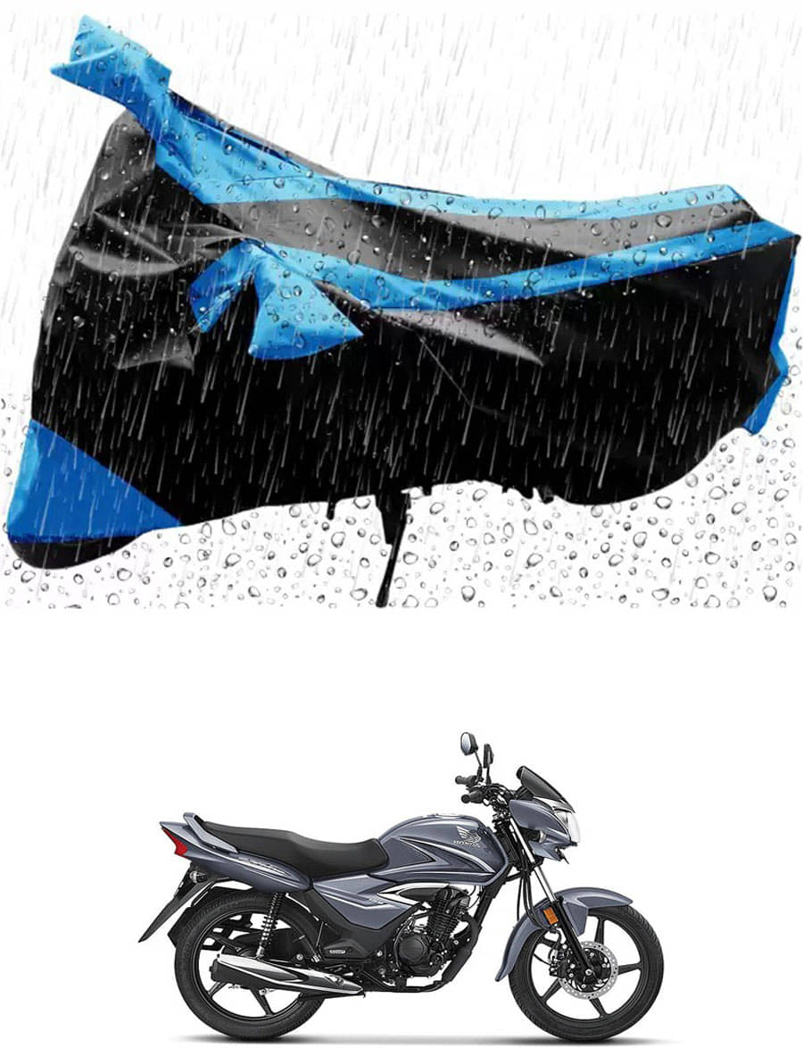    			JVG Bike Body Cover for Honda Shine ( Pack of 1 ) , Blue