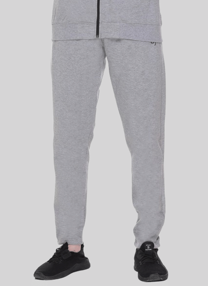     			LEEBONEE Light Grey Fleece Men's Trackpants ( Pack of 1 )