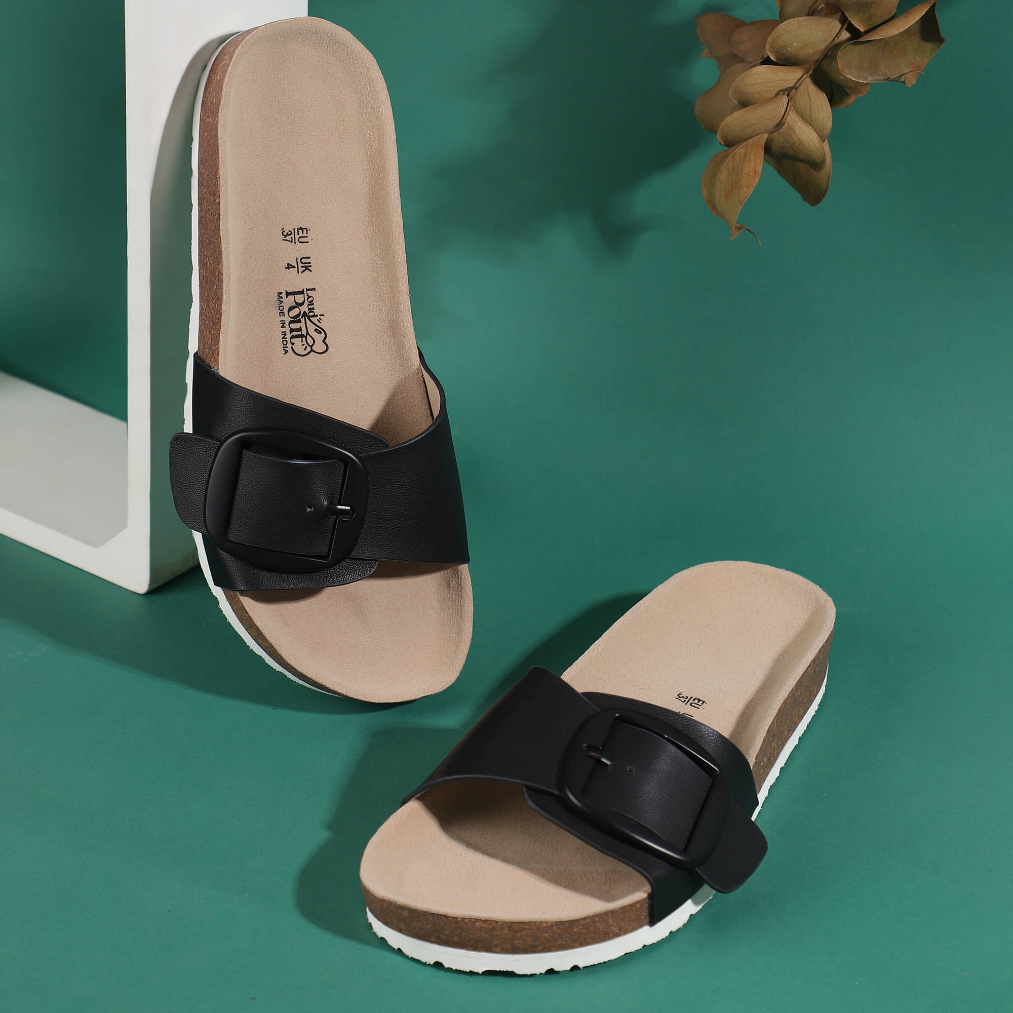 Loud Pout Black Women's Flats Loud Pout Black Women's Flats