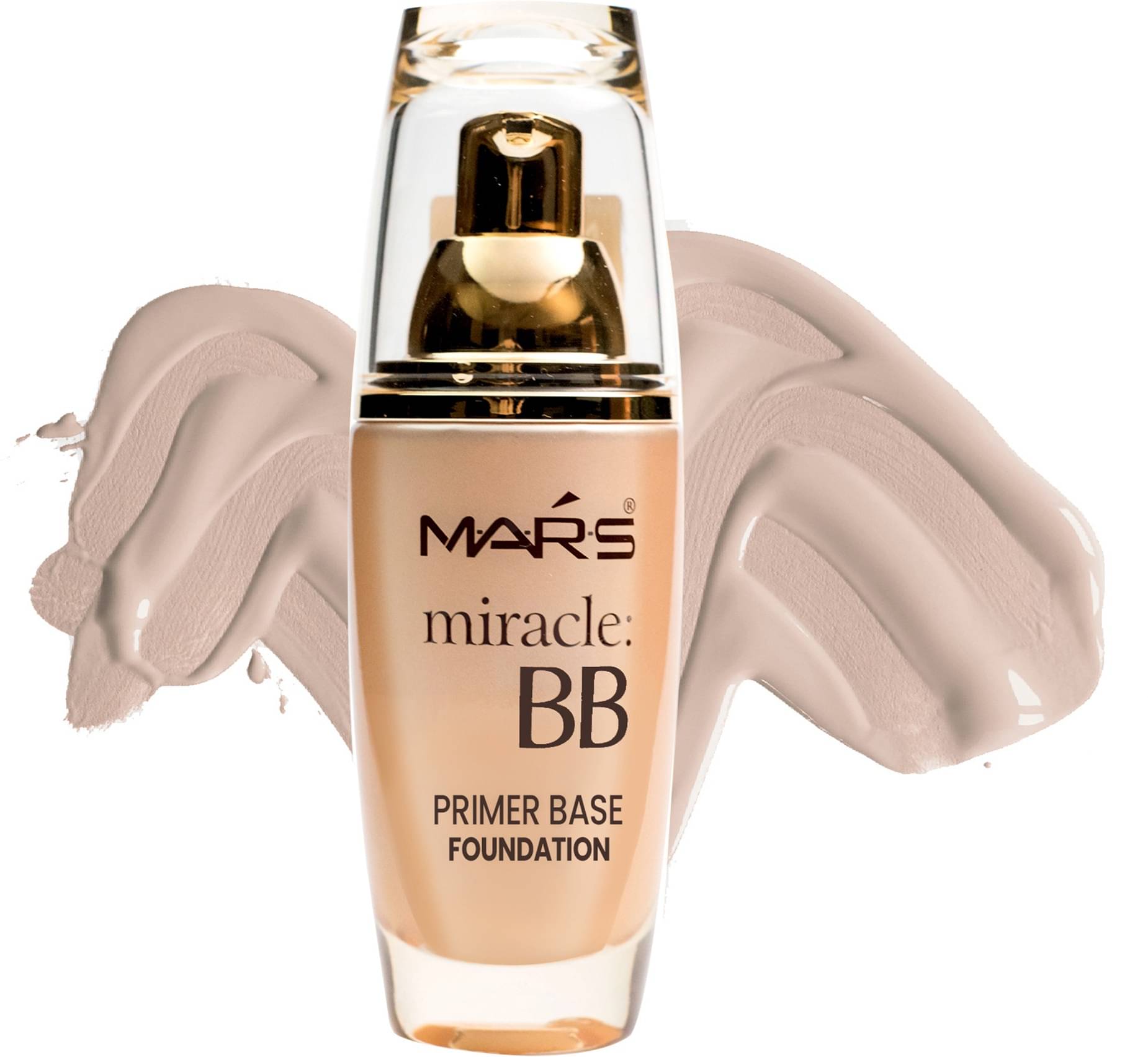    			MARS Matte Cream For All Skin Types Skin Light Foundation Pack of 1