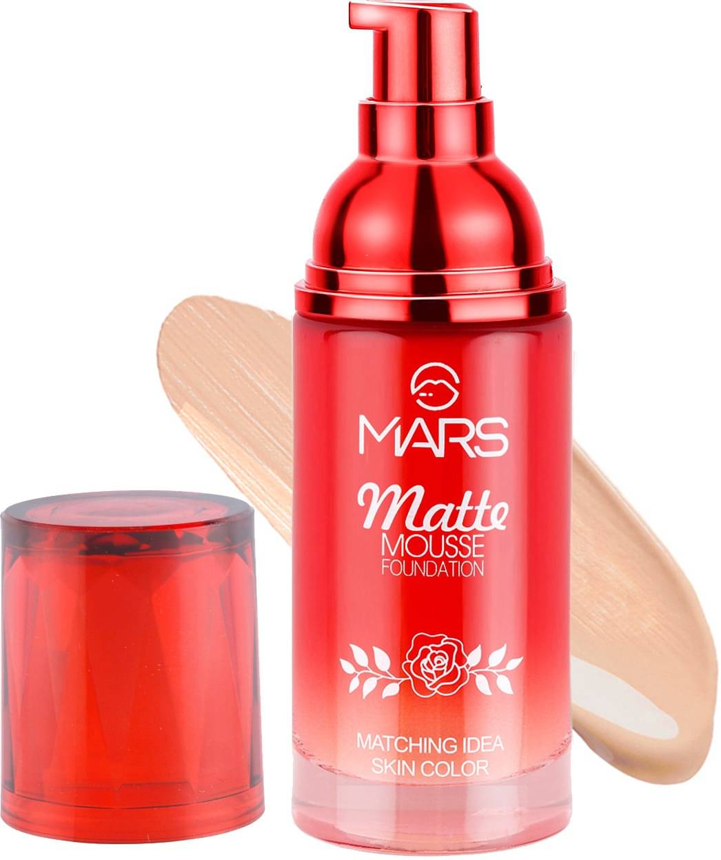     			MARS Matte Cream For All Skin Types Skin Light Foundation Pack of 1