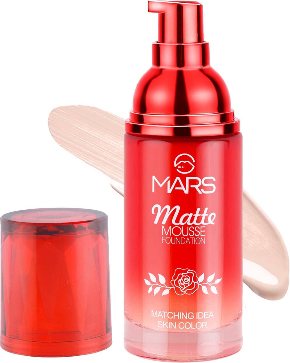     			MARS Matte Cream For All Skin Types Skin Ivory Foundation Pack of 1