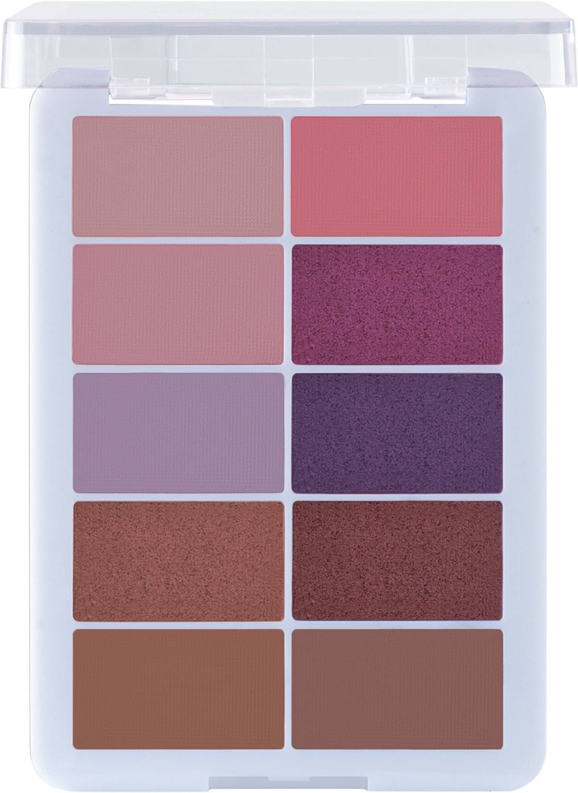     			MARS Multi Shimmer Pressed Powder Eye Palette 10