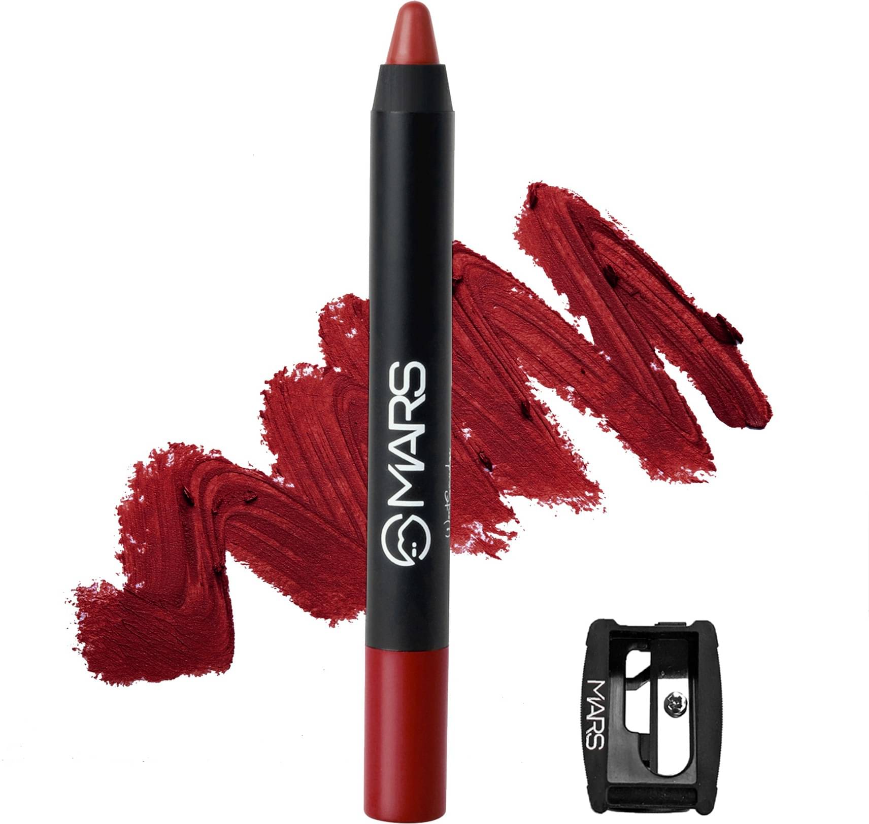     			MARS Ruby Red Matte Lipstick 3.5