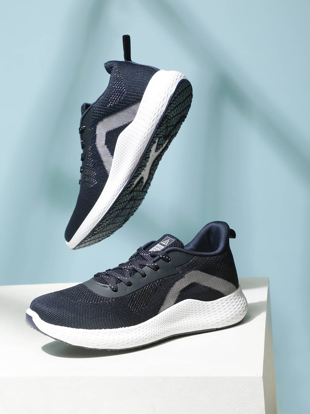     			OZZOH - Navy Women's Running Shoes