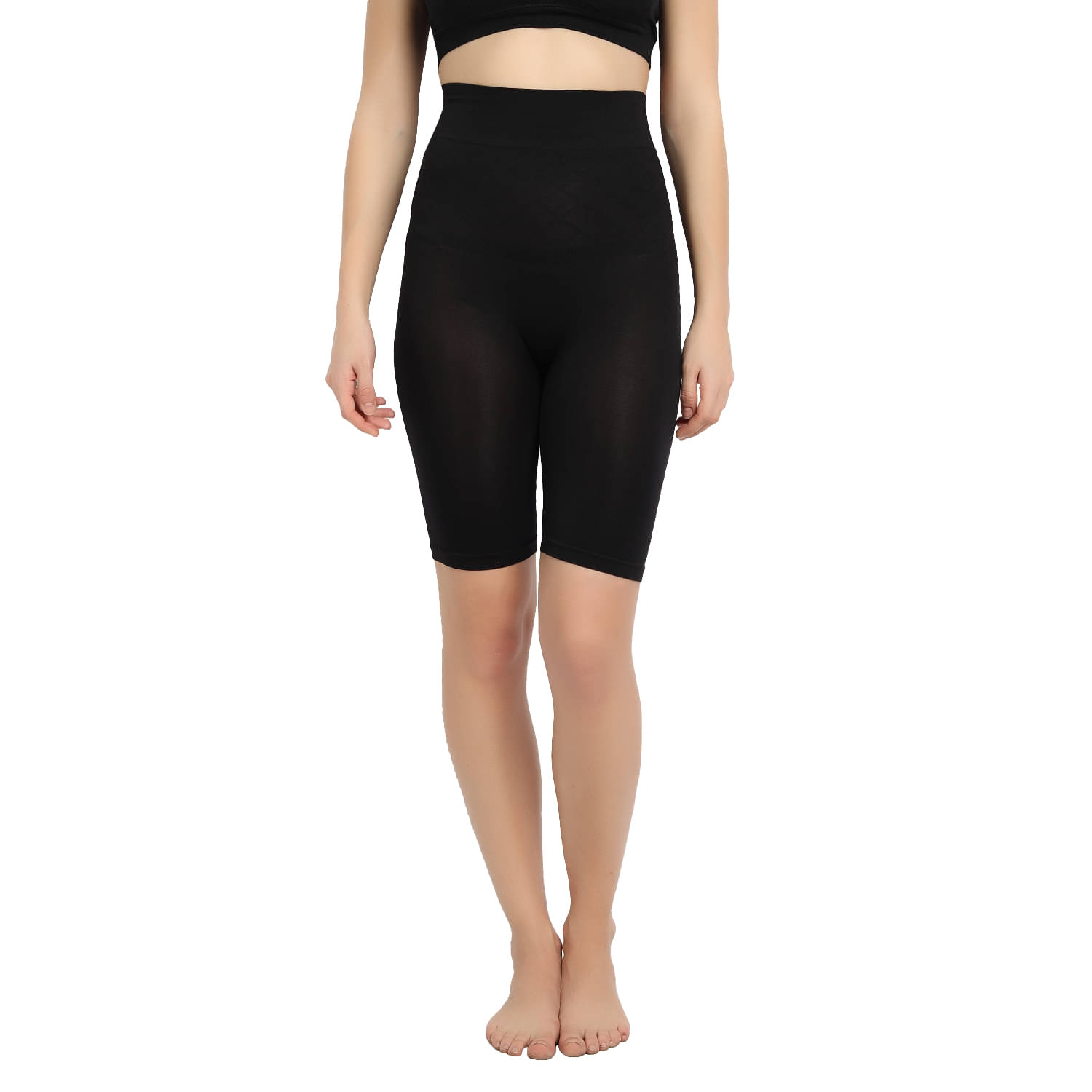 3Mads Cotton Women's Thigh Compressor ( Black ) SFH007_BK_XL 3Mads Cotton Women's Thigh Compressor ( Black ) SFH007_BK_XL