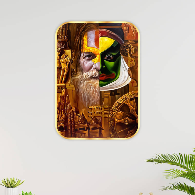    			Saf Religious Painting With Frame