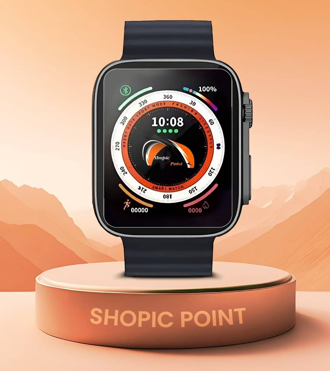Shopic Point T800 Ultra Series Smartwatch Black Smart Watch Shopic Point T800 Ultra Series Smartwatch Black Smart Watch
