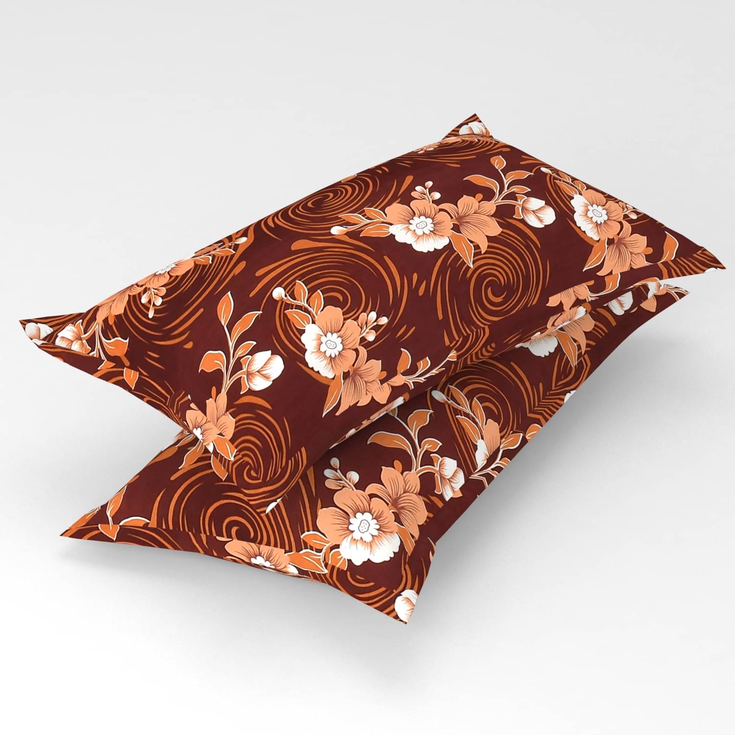 gharsaaz - Pack of 2 Poly Cotton Abstract Printed Standard Size Pillow Cover ( 68.58 cm(27) x 43.18 cm(17) ) - Multi-Colour gharsaaz - Pack of 2 Poly Cotton Abstract Printed Standard Size Pillow Cover ( 68.58 cm(27) x 43.18 cm(17) ) - Multi-Colour