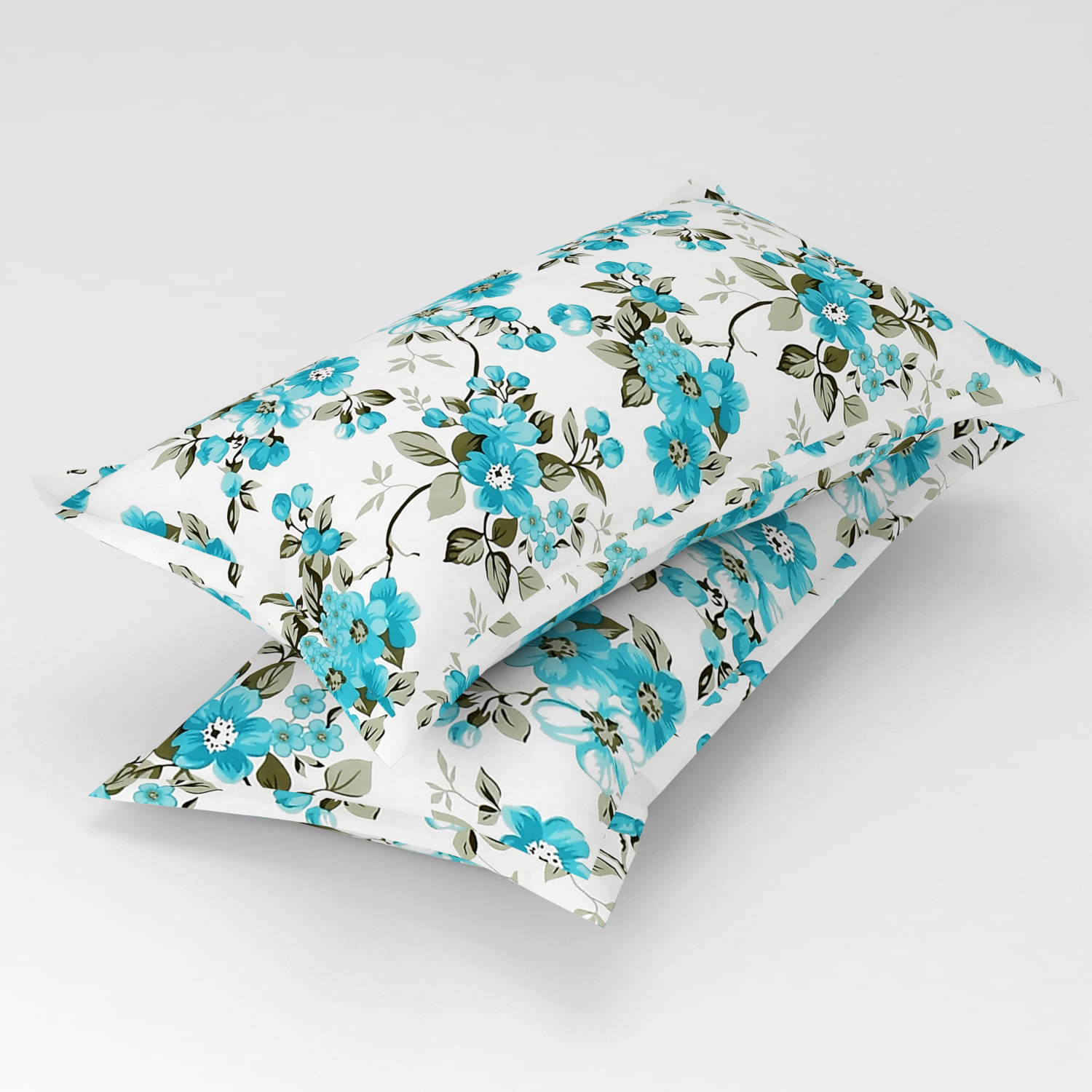 gharsaaz - Pack of 2 Poly Cotton Abstract Printed Standard Size Pillow Cover ( 68.58 cm(27) x 43.18 cm(17) ) - Multi-Colour gharsaaz - Pack of 2 Poly Cotton Abstract Printed Standard Size Pillow Cover ( 68.58 cm(27) x 43.18 cm(17) ) - Multi-Colour