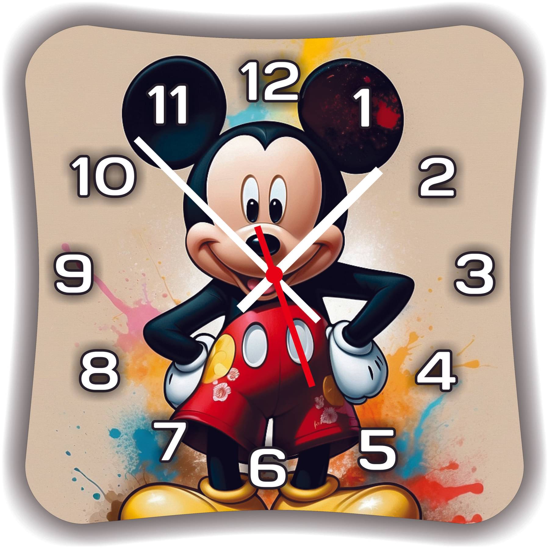     			Babawill Square Analog Wall Clock