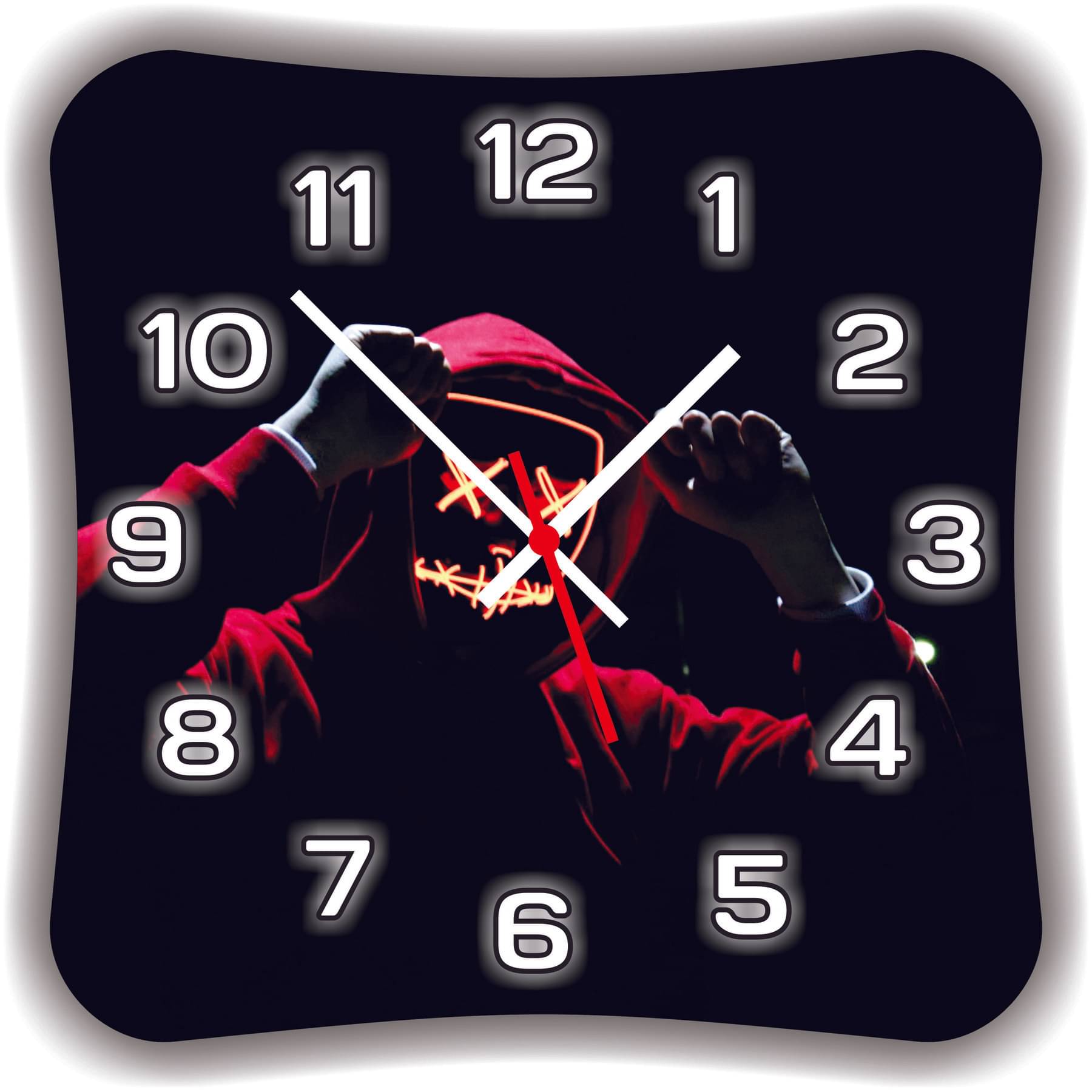     			Babawill Square Analog Wall Clock