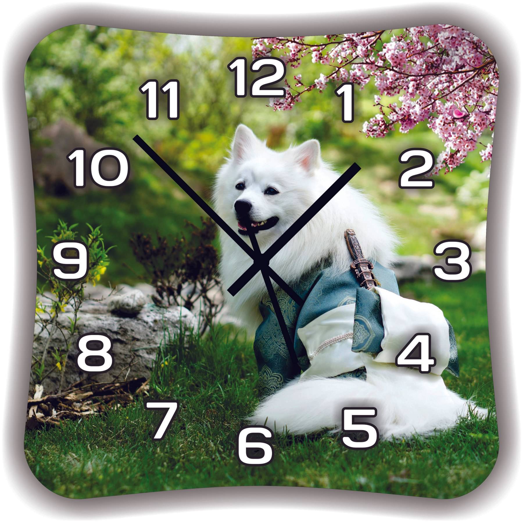    			Babawill Square Analog Wall Clock