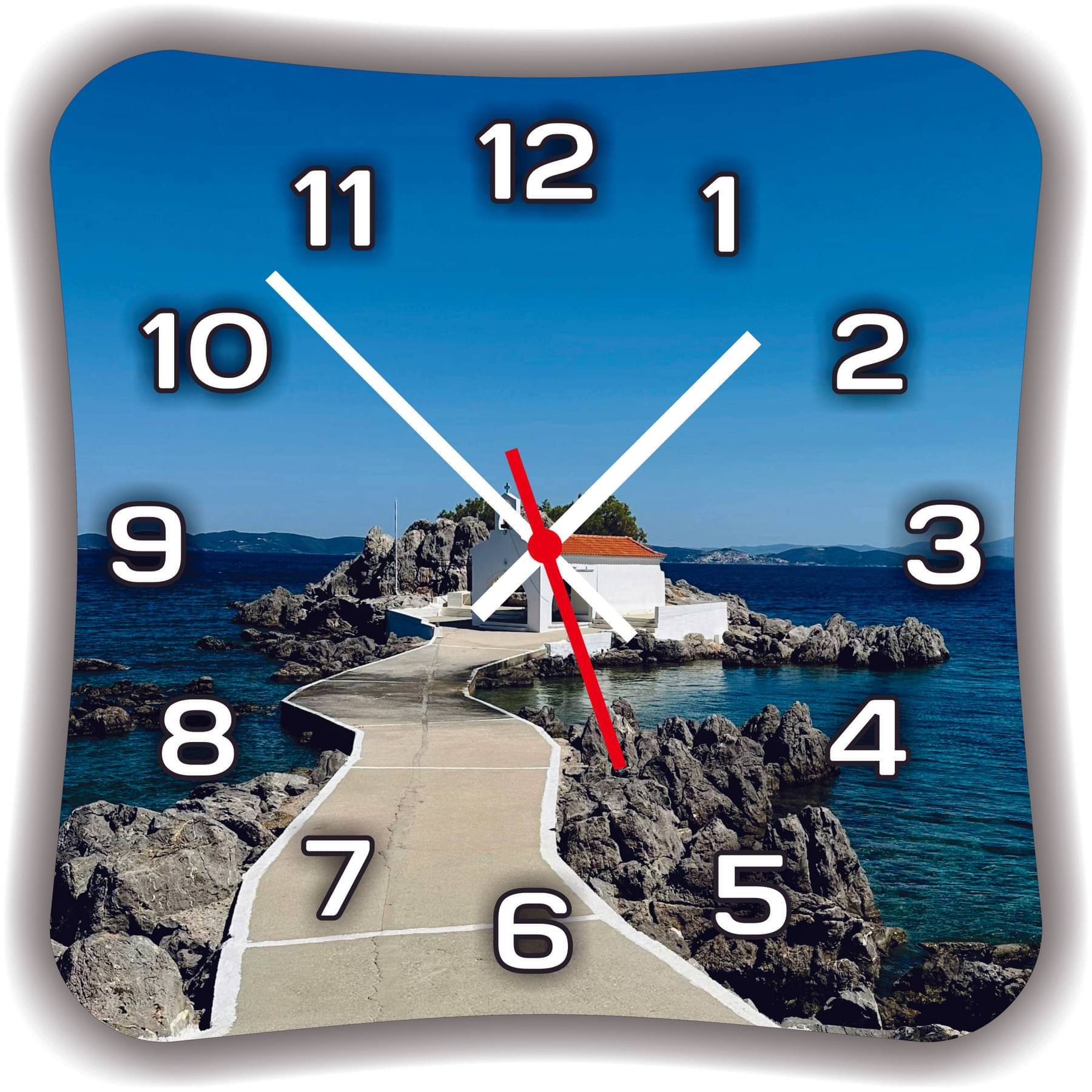     			Babawill Square Analog Wall Clock