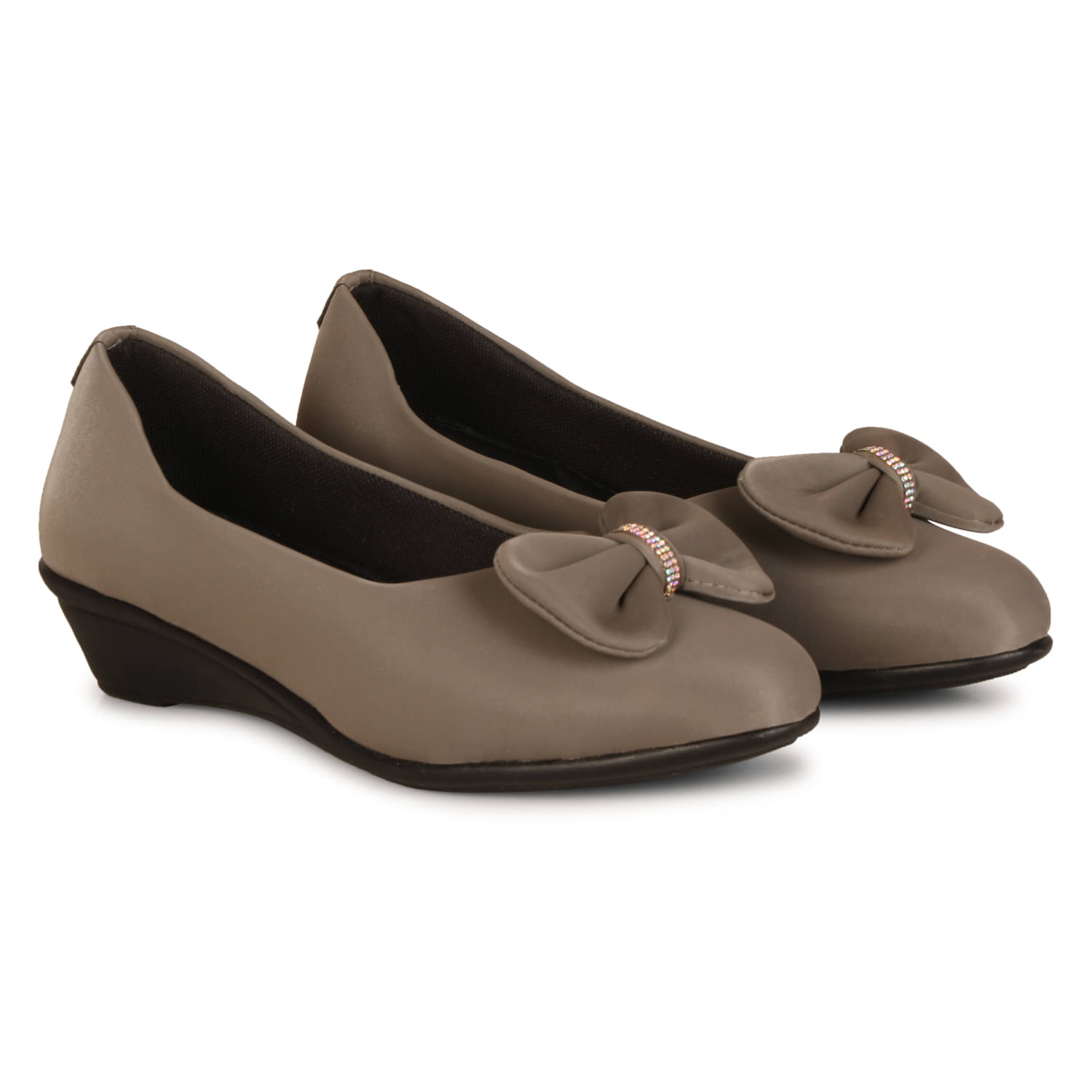     			Commander Shoes Gray Women's Casual Ballerinas