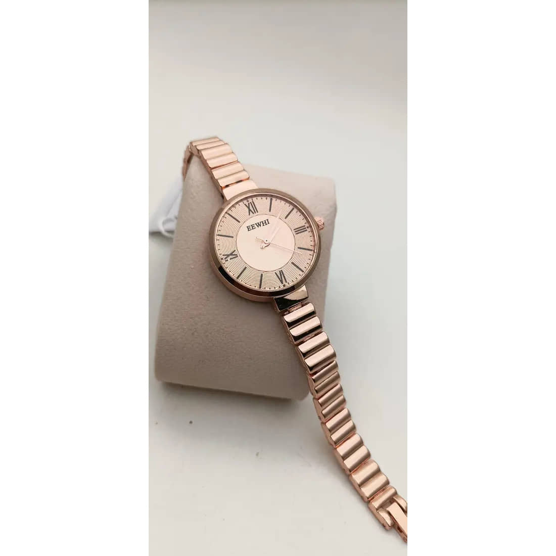 EEWHI Rose Gold Metal Analog Womens Watch