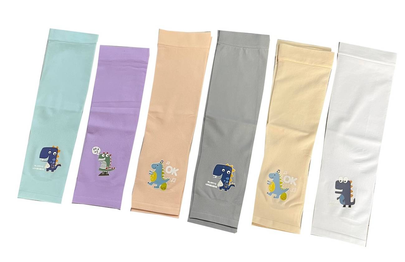     			Infispace Multicolor Solid Riding Sleeves ( Single Set )