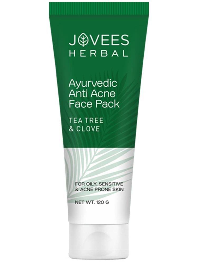     			Jovees Herbal Tea Tree & Clove Anti Acne Pack For Oily & Acne Prone Skin 120 g (Pack of 1)