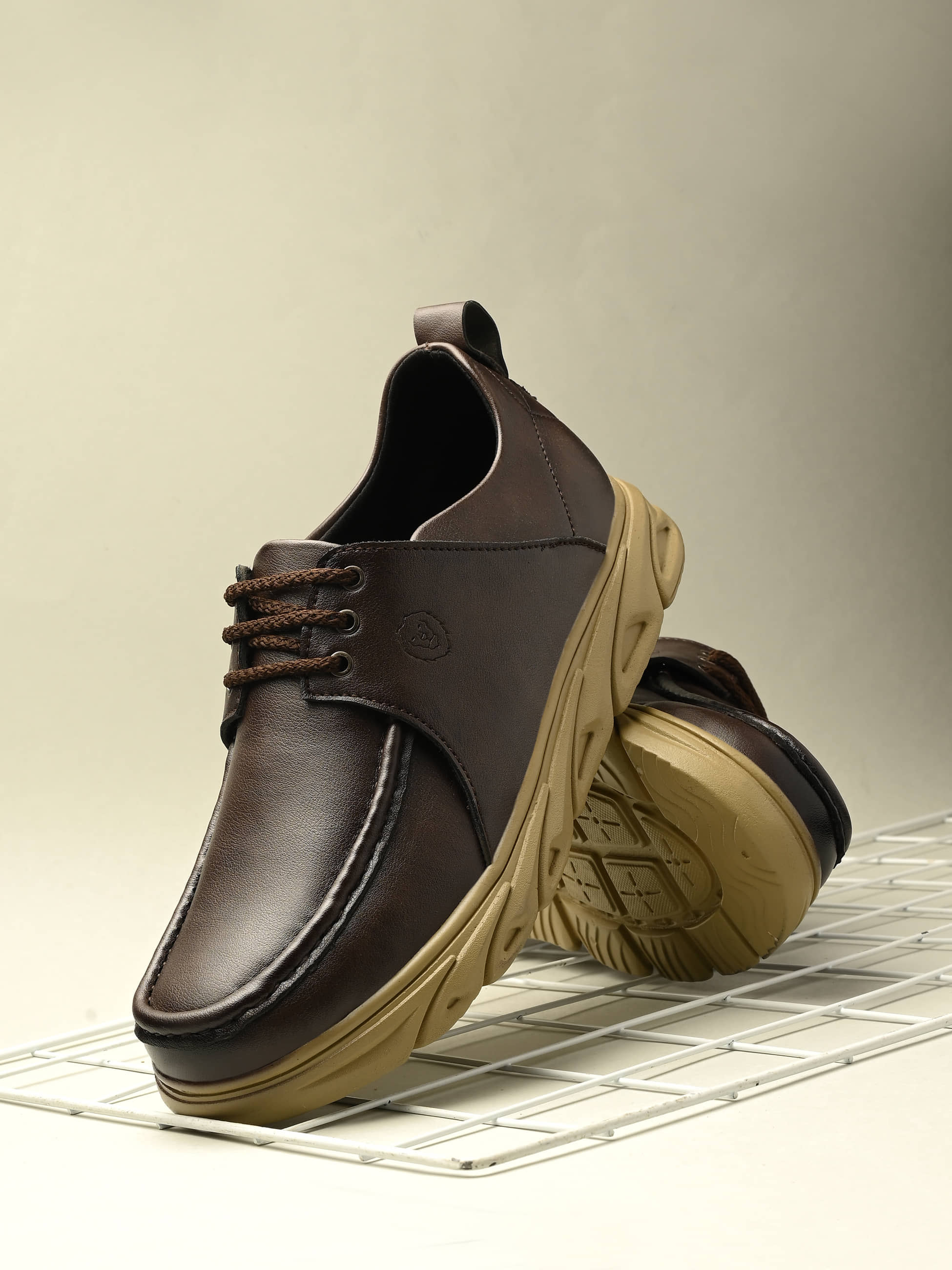 Kastava Casual Shoes, Black Lace Up Black Men's Outdoor Shoes - Casual Shoes | Buy online on ZillyBuy