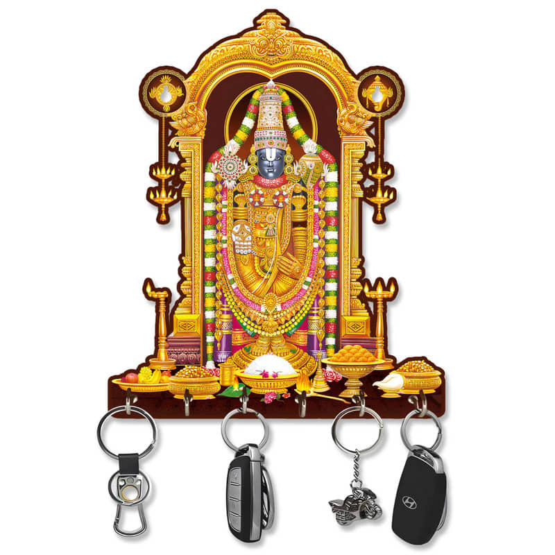 LCUPR Multicolour Cardboard Key Holder - Pack of 1