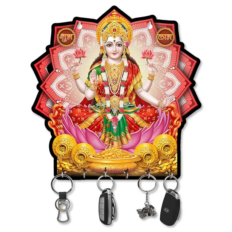     			LCUPR Multicolour Cardboard Key Holder - Pack of 1