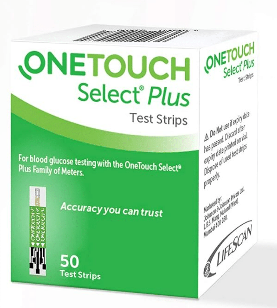     			One Touch Select Plus Select Plus 50 Test Strips
