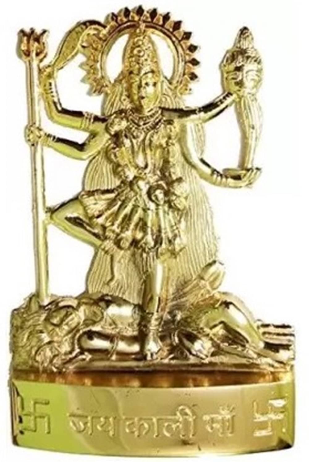     			Shri Astha Vinayak Brass Kaali Idol ( 10 cm )