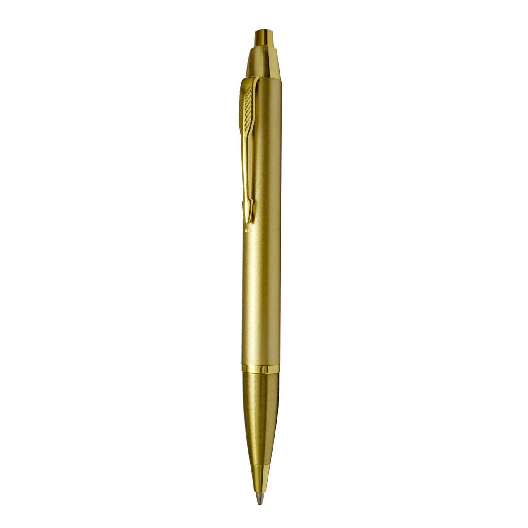UJJi Click Mechanism Gold Colour Metal Ball Pen UJJi Click Mechanism Gold Colour Metal Ball Pen