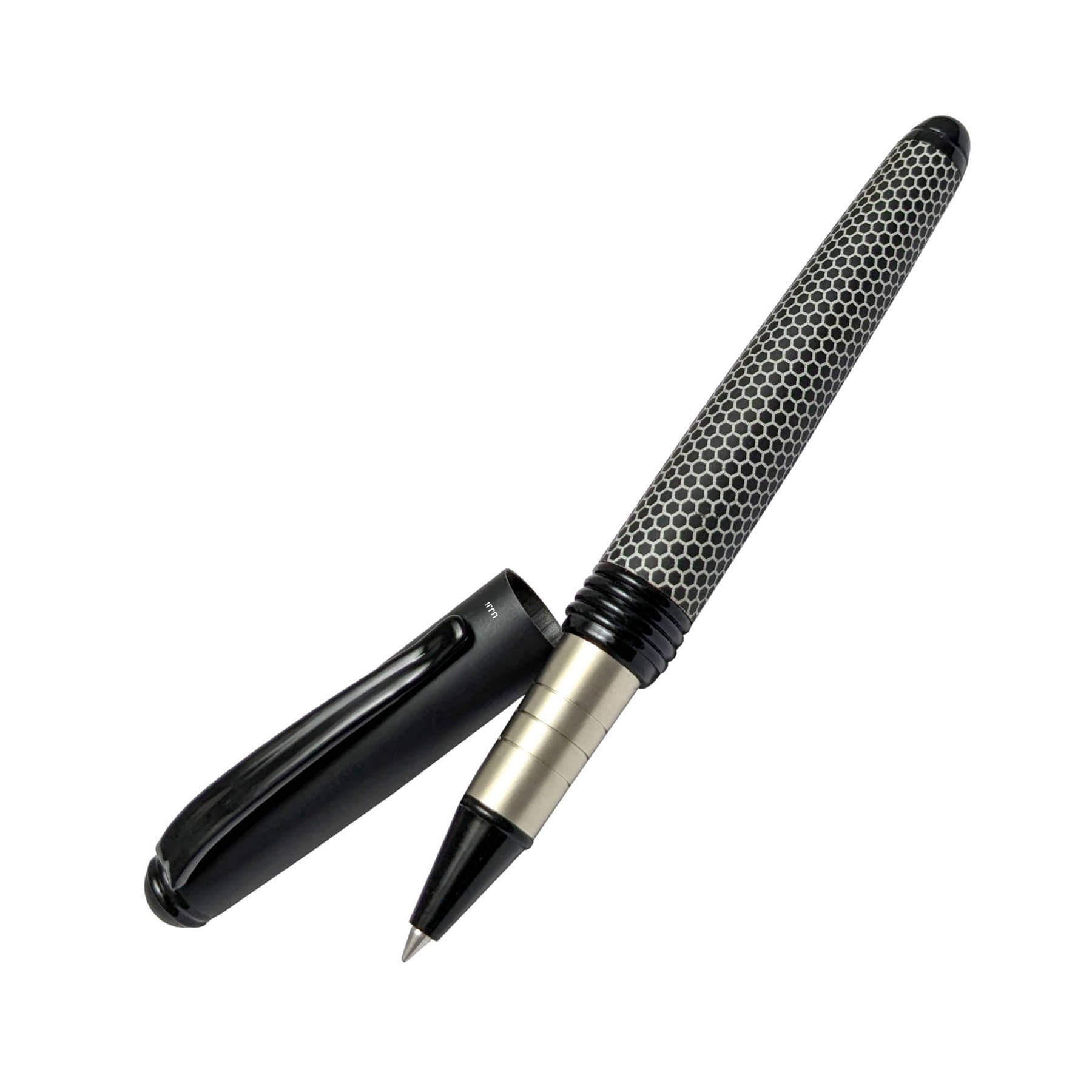 UJJi Honeycomb Pattern Black Matte Roller Ball Pen UJJi Honeycomb Pattern Black Matte Roller Ball Pen