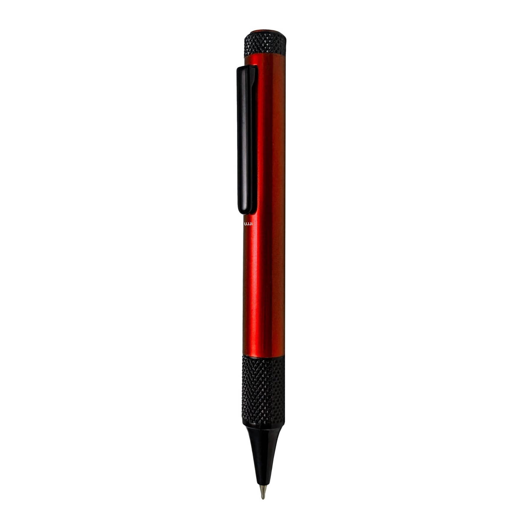 UJJi Jerk Activated  Jhatka Pen Unique Design Metal Red Color Ball Pen