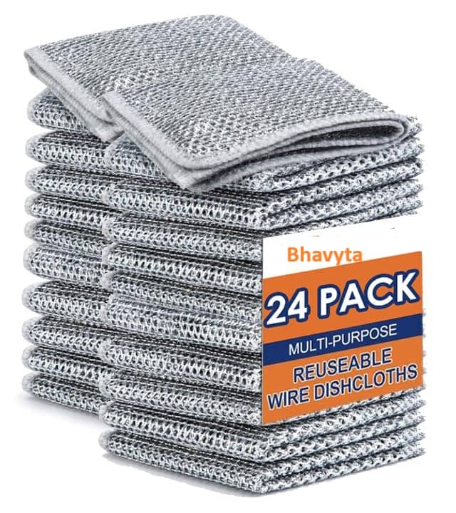 Bhavyta Wire Dish Wash pad Stainless Steel Scrub Pad - Body Care - Loofah and Other Tools | Buy online on ZillyBuy