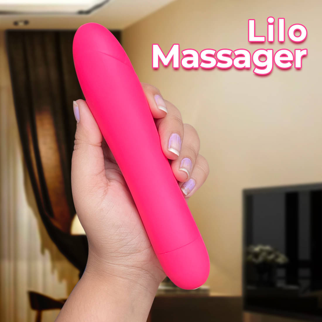     			Calmras LILO Stick, 5 Modes Wand Massager, Powerfull Multipurpose Massager