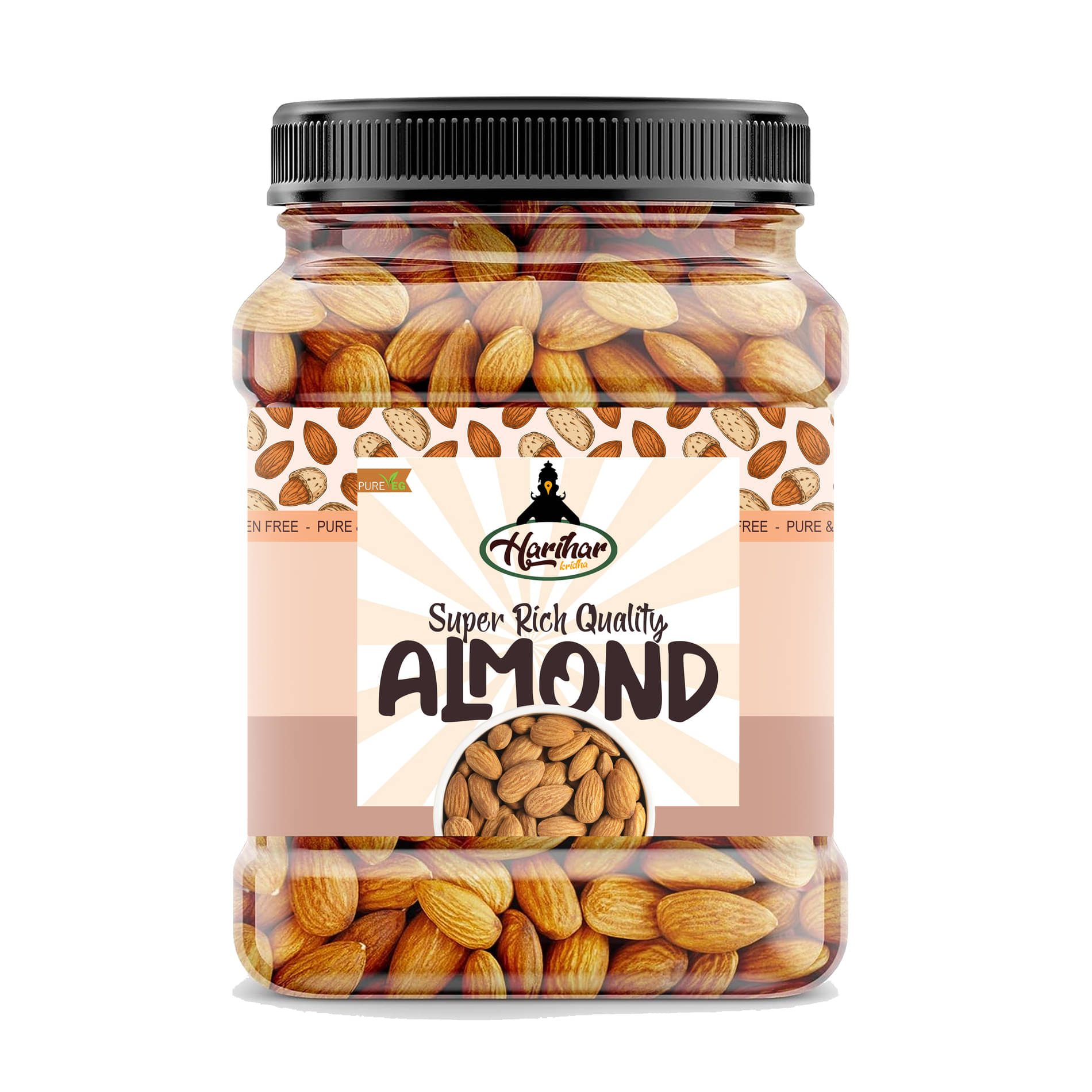 HARIHAR KRIDHA Almond (Badam) 250 Gram HARIHAR KRIDHA Almond (Badam) 250 Gram