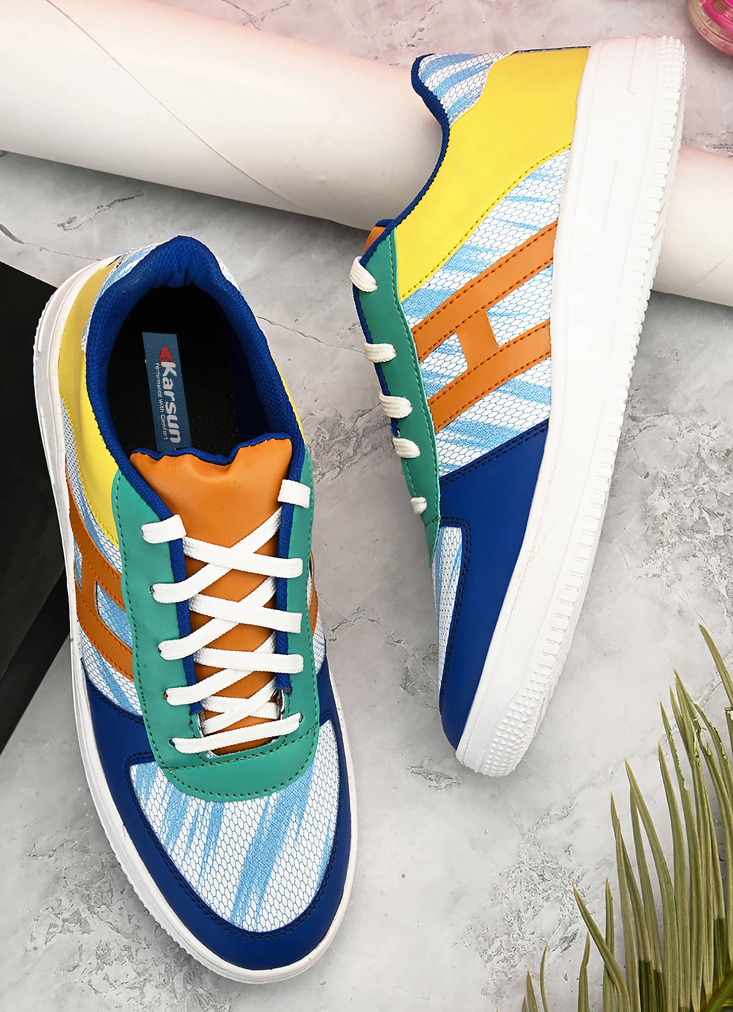     			Karsun Blue Men's Sneakers