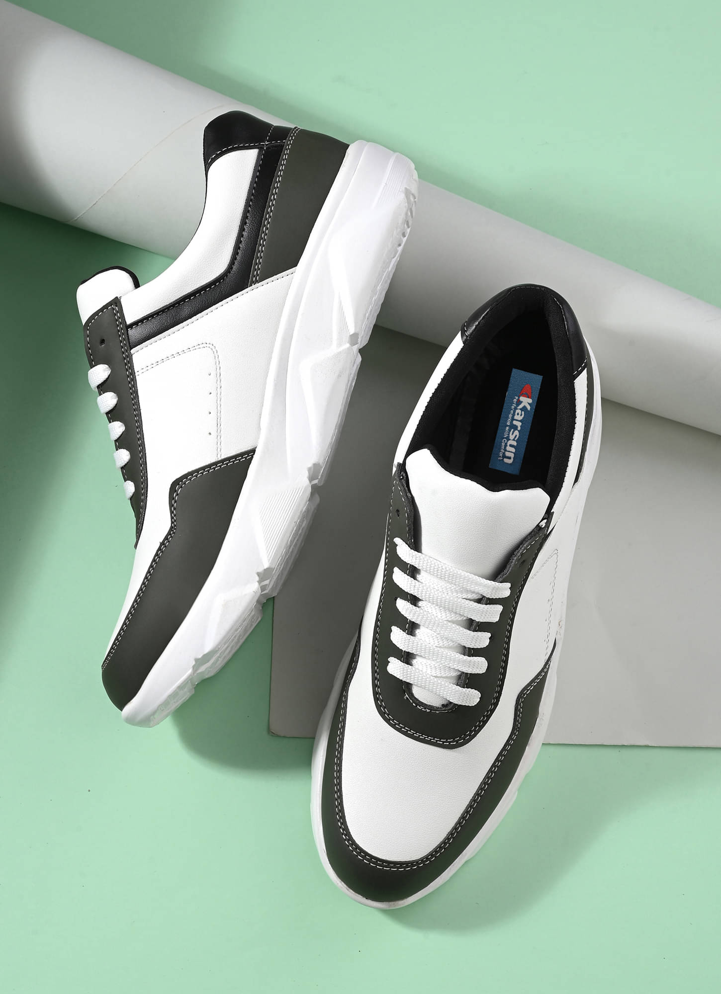     			Karsun Olive Men's Sneakers